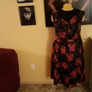 TORRID Floral Swing Dress w/pockets